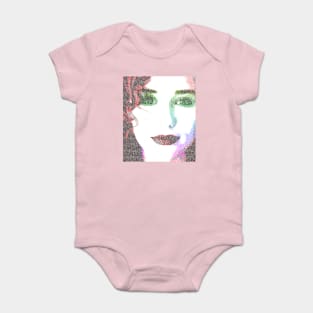 Tori Amos Word Portrait (Cornflake Girl lyrics) Baby Bodysuit